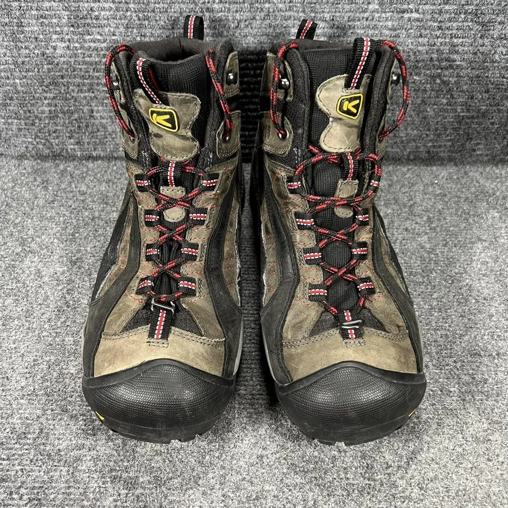 KEEN Boots‎ Mens Size 11 Brown Nubuck Waterproof Insulated Hiking Snow 12017